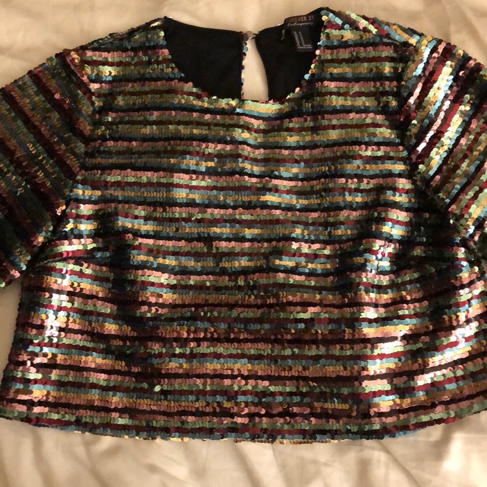 Forever 21 sparkle top